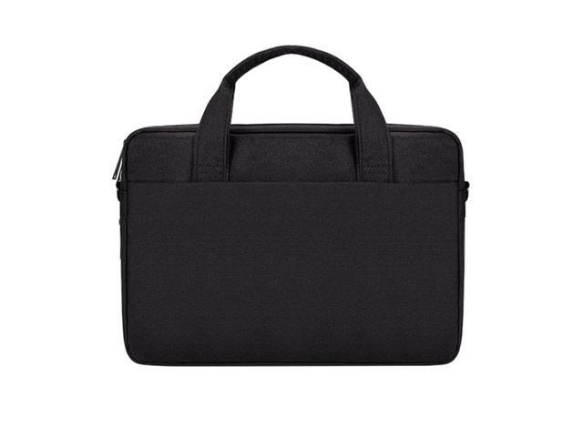 DJ06 Oxford Cloth Waterproof Wear-resistant Portable Expandable Laptop Bag for 14.1 inch Laptops, with Detachable Shoulder Strap (Grey)