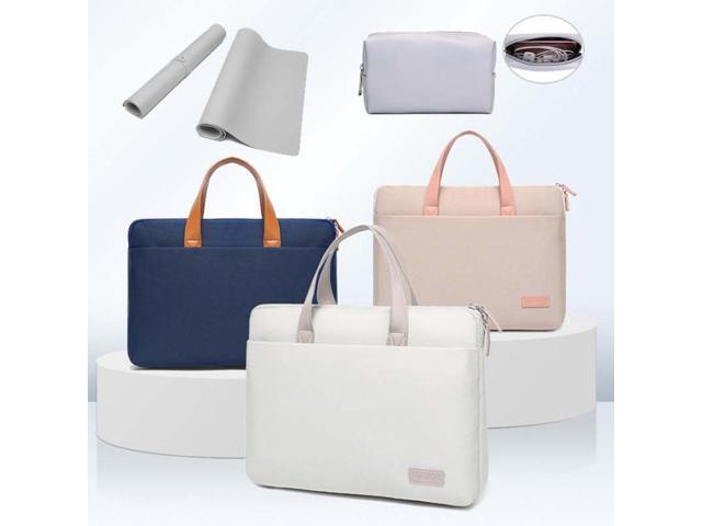 For MacBook 15.6-16.1 Inches MAHOO 10188 Ultra-Thin Hand Computer Bag Messenger Laptop Bag, Color:Dark Blue Dark Blue