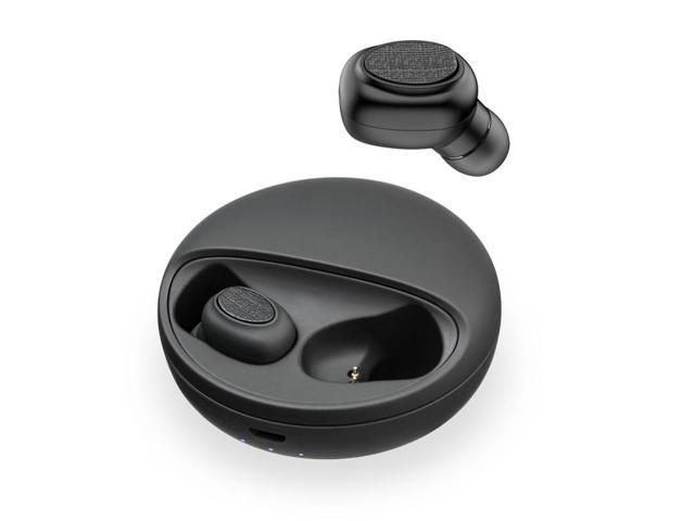 YH-03 TWS V5.0 Wireless Stereo Bluetooth Headset with Charging Case, Support Voice Assistant (Black)