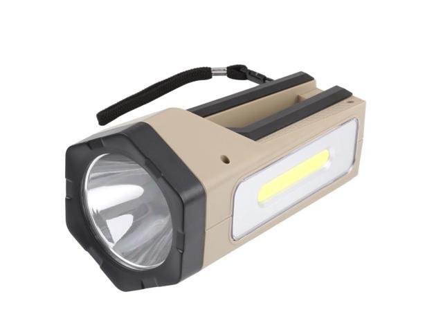 ST02A P70 Lamp Beads + COB LED Spotlight Multifunctional Portable Rechargeable Flashlight