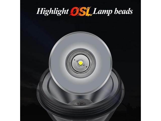 Plastic Flashlight COB Work Light Long Shot USB Strong Light Flashlight