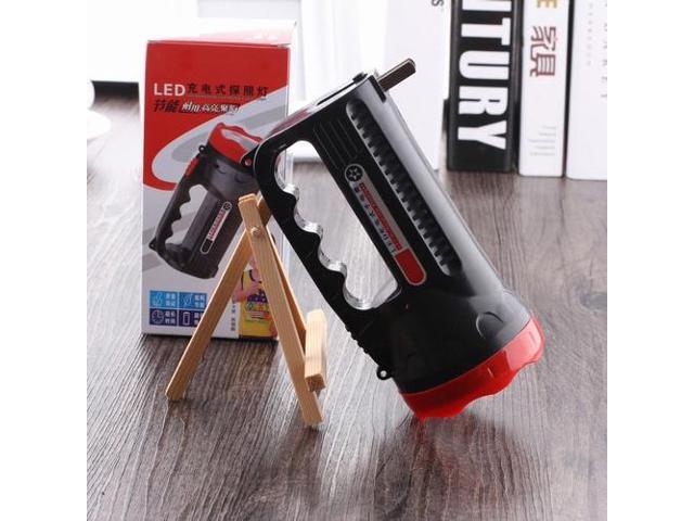 5W Rechargeable Strong LED Flashlight 2-Modes Outdoors Searchlight