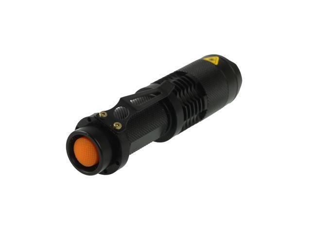 SK98 LED Focus Flashlight, 3 Mode, Cree XM-L T6 LED, Luminous Flux: 1000lm, Length: 11.5cm(White Light)