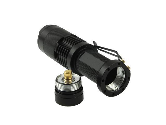 SK98 LED Focus Flashlight, 3 Mode, Cree XM-L T6 LED, Luminous Flux: 1000lm, Length: 11.5cm(White Light)