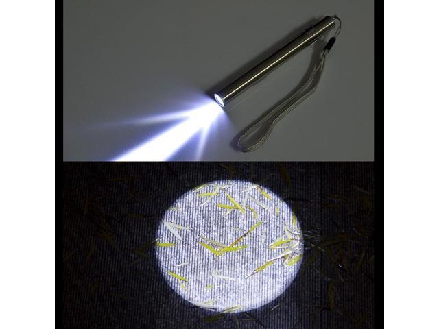 Pen Design USB Rechargeable Flashlight Powerful Mini LED Lamp