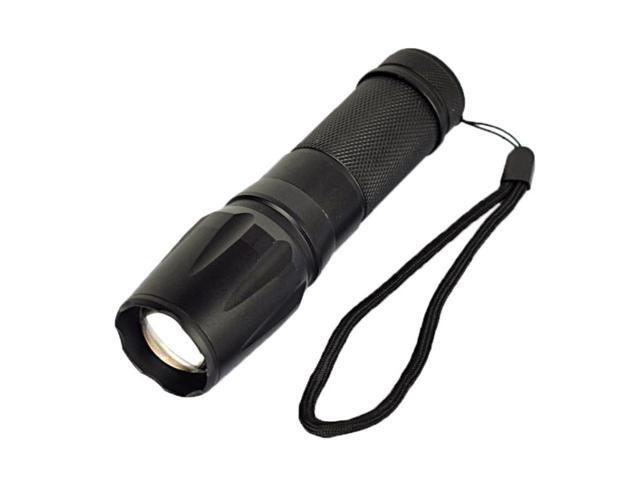 LT-SI CREE XM-L T6 5-Mode White Light LED Flashlight, 2000 LM Adjustable Focus (Black)