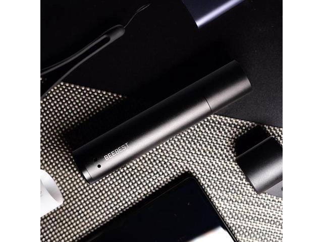Original Xiaomi Youpin BEEBEST 10W Zoomable LED Flashlight, CREE XP-L 1000 LM Portable LED Light with 4-levels Adjustable Brightness & 2-Modes(Black)