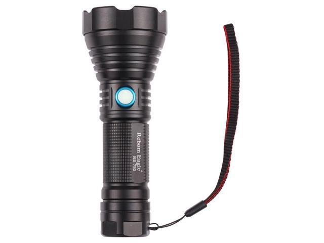 Aluminum Alloy Flashlight USB Rechargeable