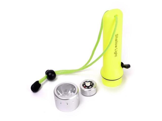 Waterproof Underwater Diving LED Flashlight Adjustable Torch Diving Work Fishing Hunting Lamp