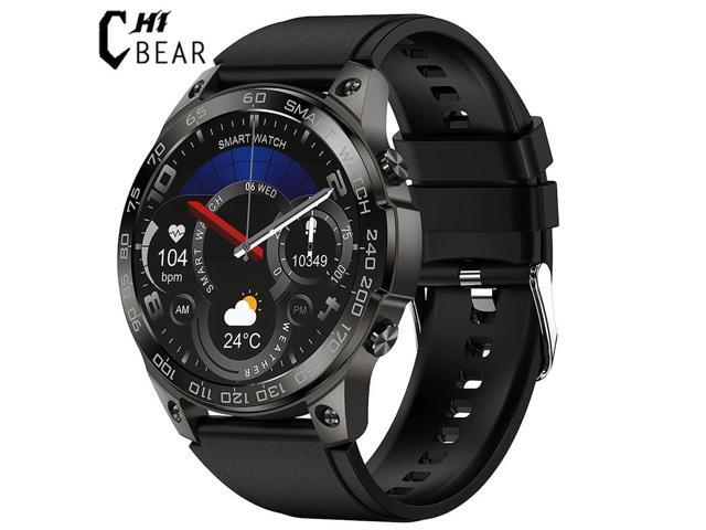 1.43' 466*466 AMOLED screen Men Smart Watch IP68 Waterproof Screen Always Show 400MAh Battery Bluetooth Call Smartwatch