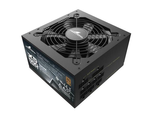 Great Wall X5 Gold Rated 550W Full Mode Power Wide Single 12V Silent Desktop Power Supply