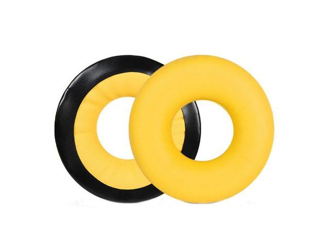 1pair Headset Sponge Cover for Sennheiser HD25-1II/25/25SP/25SP-II, Color: Yellow Yellow