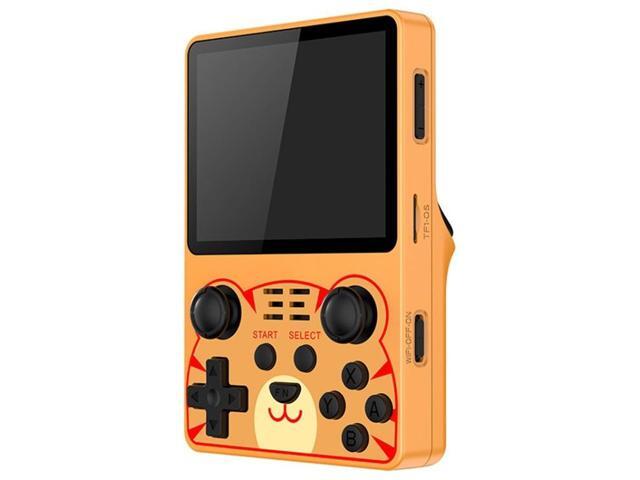 RGB20S 3.5-Inch IPS Screen Retro Open Source Handheld Game Console 16GB Without Game (Yellow)
