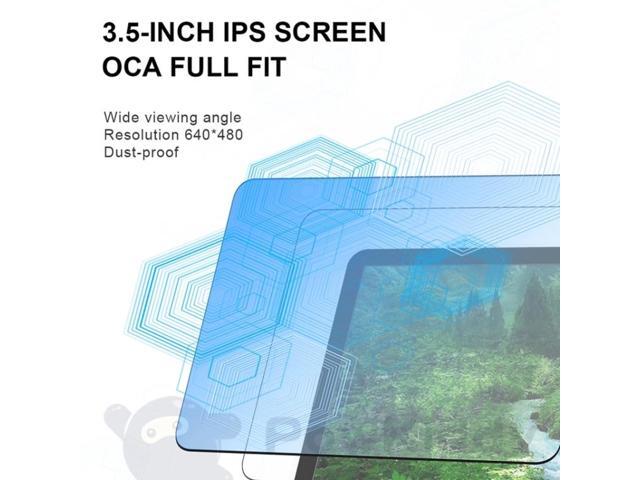 RGB20S 3.5-Inch IPS Screen Retro Open Source Handheld Game Console 16GB Without Game (Yellow)