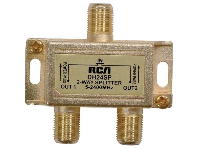 Audiovox 2-Way RCA Digital Plus Signal Splitter - 2-way - 2.4GHz - image 8
