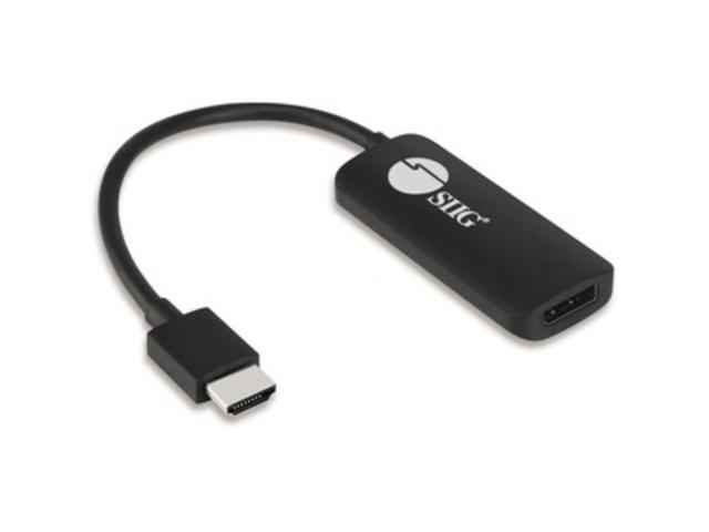Siig CB-H21811-S1 HDMI to DisplayPort 1.2 4K 60Hz Converter Adapter - image 9
