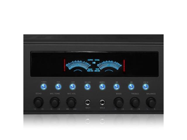 Technical Pro Receiver 1000W FM USB SD Card 2 Mic Inputs MP3 AUX Playback - image 8