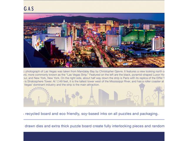 city panoramics las vegas panoramic 1000 piece jigsaw puzzle