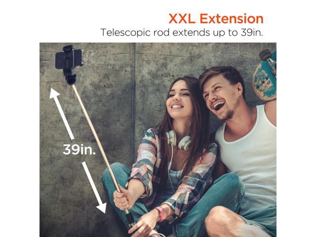 HyperGear SnapShot Wireless Selfie Stick + Tripod Black (15437-HYP)
