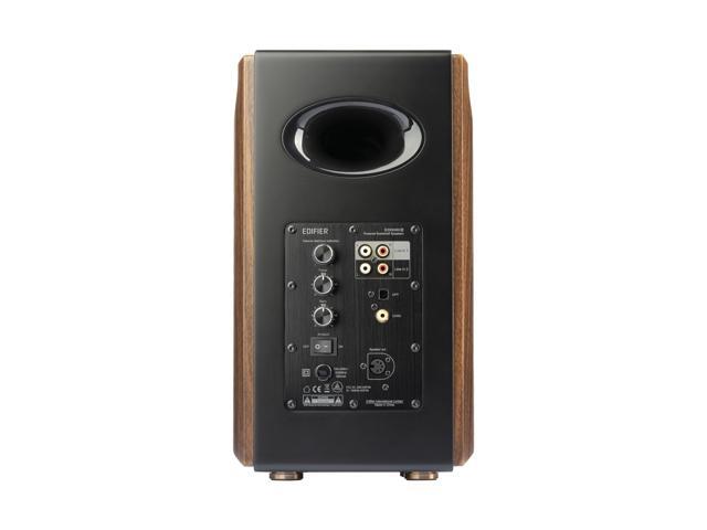 Edifier - S2000MKIII Powered Bluetooth Bookshelf, Computer - 130W Line-in Optical Input - Tri-Amped Studio Monitor 2.0 Speakers - Wood/Black - image 5
