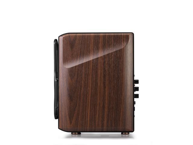 Edifier - S2000MKIII Powered Bluetooth Bookshelf, Computer - 130W Line-in Optical Input - Tri-Amped Studio Monitor 2.0 Speakers - Wood/Black - image 6