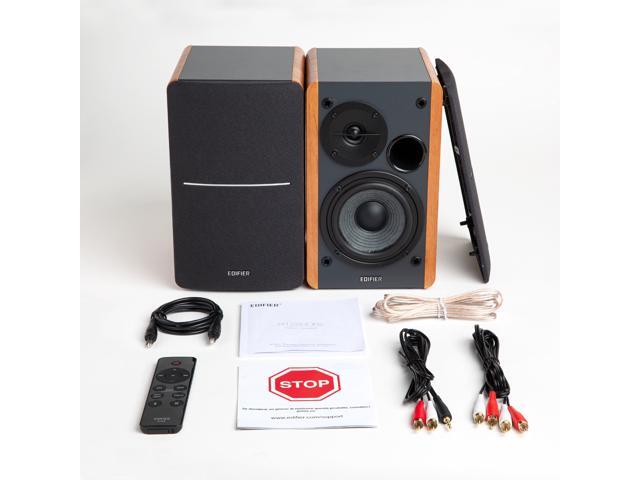 Edifier - R1280DBs Powered Bluetooth Computer Speakers, Bookshelf Speakers - 42W RMS - Soundfield Spacializer - Studio Monitors - Wood - image 7
