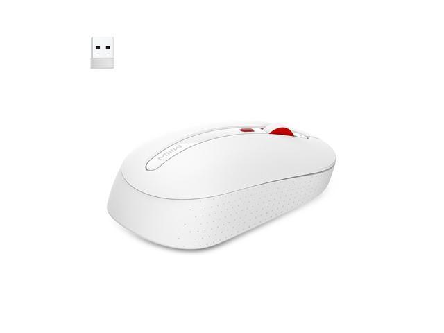 MIIIW M20 Silent Wireless Mouse - 2.4G Wireless Computer Mice with Nano Receiver, 3 Adjustable DPI Levels800/1200/1600, Ergonomic Design, Silent.