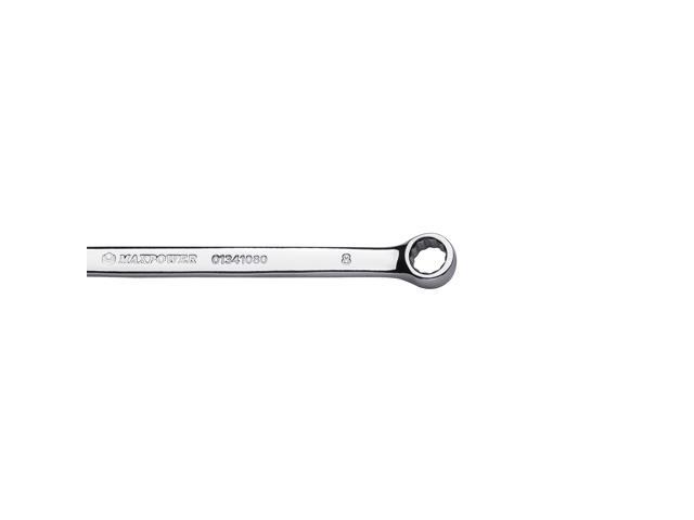 MAXPOWER 8-piece (8-22mm) Metric Combination Wrench Set - Pro Grade Chrome Vanadium Spanners with Roll-up Pouch
