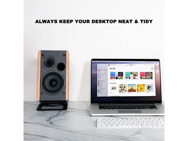 Edifier - SS7 Speaker Stand for Multiple Models (Pair) - Black - image 5