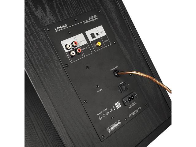 Edifier - R2850DB Active Bookshelf Speakers, Computer Speakers - Bluetooth and Optical Input - 2.0 Studio Monitor Speaker - Black - image 6