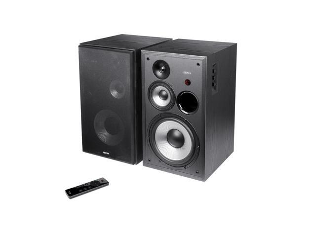 Edifier - R2850DB Active Bookshelf Speakers, Computer Speakers - Bluetooth and Optical Input - 2.0 Studio Monitor Speaker - Black - image 4