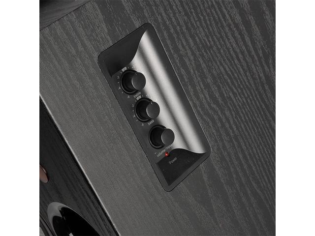 Edifier - R2850DB Active Bookshelf Speakers, Computer Speakers - Bluetooth and Optical Input - 2.0 Studio Monitor Speaker - Black - image 8