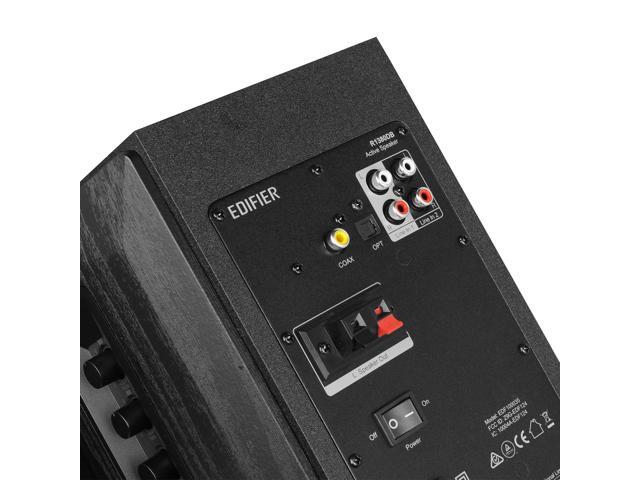 Edifier - R1380DB 4" 42-Watt Powered Bookshelf Speaker (Pair) - Black - image 7