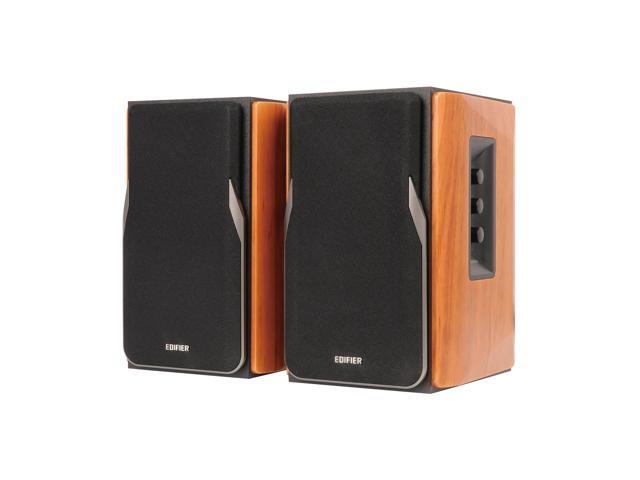 Edifier - R1380T Active Bookshelf Speakers, Computer Speakers – Dual RCA inputs - 2.0 Studio Monitor Speaker - Brown - image 3