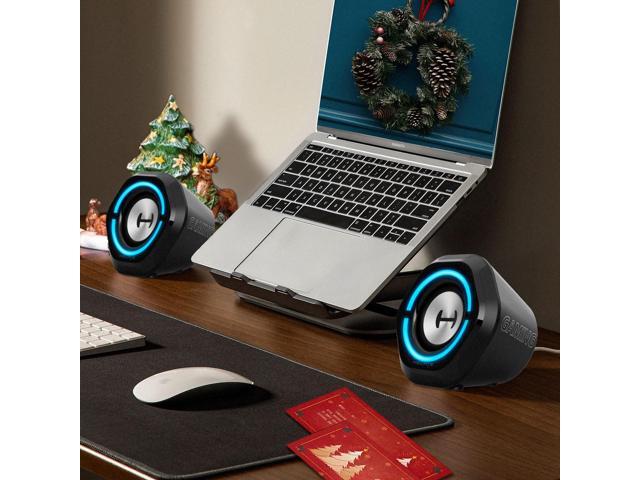 Edifier - G1000 2.0 Bluetooth Gaming Speakers with RGB Lighting (2-Piece) - Black - image 11