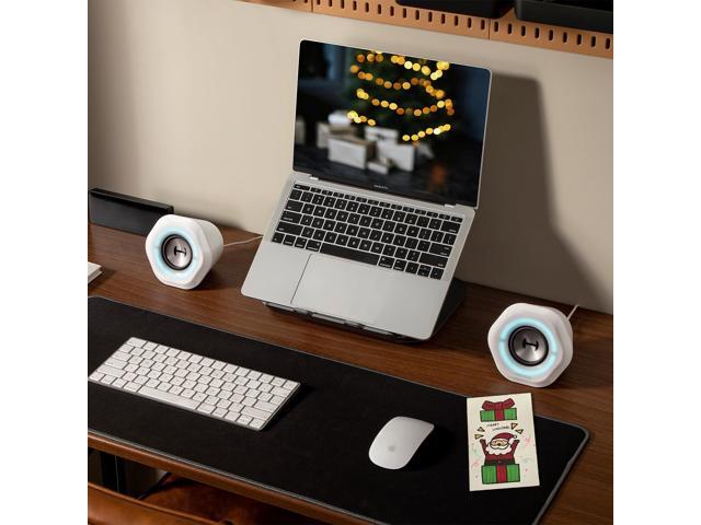 Edifier - G1000 2.0 Bluetooth Gaming Speakers with RGB Lighting (2-Piece) - White - image 10