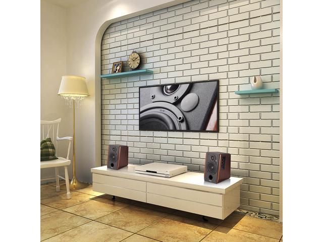 Edifier - R1700BT 4" 66-Watt Powered Bookshelf Speaker (Pair) - Brown - image 7