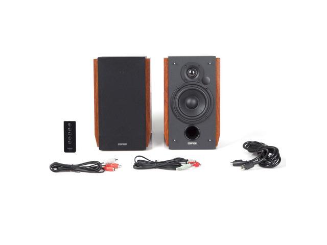 Edifier - R1700BT 4" 66-Watt Powered Bookshelf Speaker (Pair) - Brown - image 6