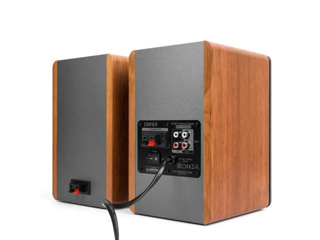 Edifier - R1280T Powered Bookshelf Speakers/Computer Speakers/Studio Monitor Speakers, 2.0 Active Near Field Monitors 42 Watts RMS - Brown - image 3
