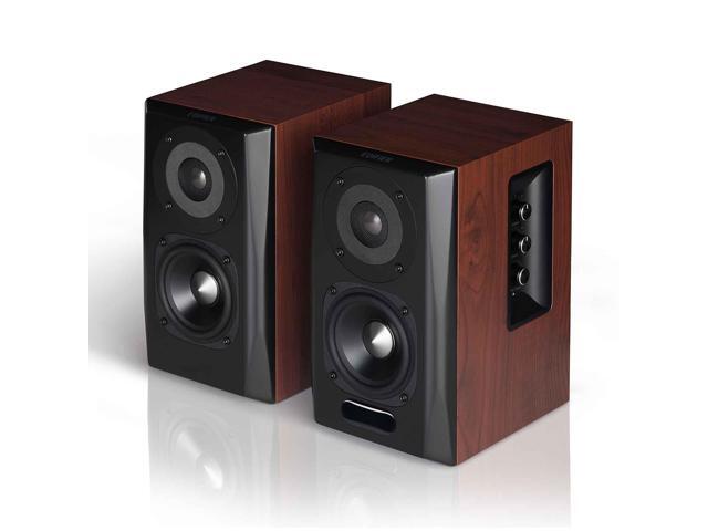 Edifier - S350DB Bookshelf Speakes & Subwoofer, Computer Speakers - Bluetooth v4.1 aptX Wireless Sound - 2.1 Speaker System - Brown/black - image 3
