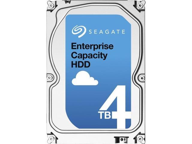Seagate Enterprise Capacity 3.5'' HDD 4TB 7200 RPM 4Kn SATA 6Gb/s 128MB Cache Internal Hard Drive ST4000NM0085