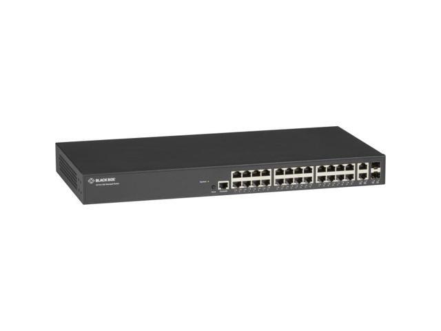 Black Box LGB1126A-R2 Gigabit Managed Ethernet Switch - 26-Port