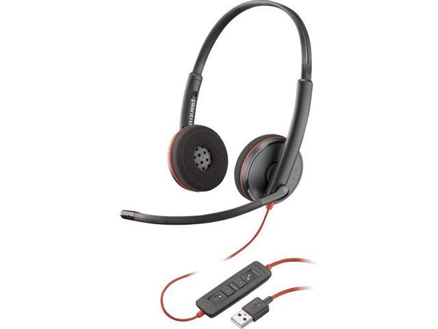 Plantronics Blackwire 3220 USB-C Headset, On-Ear Mono Headset, Wired