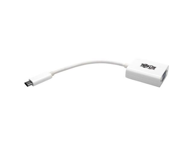 Tripp Lite USB C to VGA Video Adapter Converter 1080p USB Type C to VGA (U444-06N-VGA-AM)