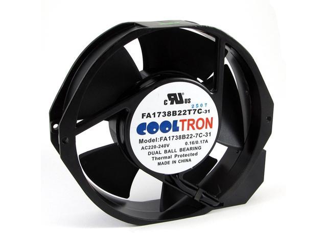 220V / 230V / 240V AC Cooling Fan. 172mm x 150mm x 38mm HS (HS1738B)