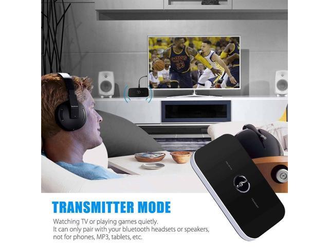 2in1 Bluetooth Transmitter & Receiver Wireless A2DP Home TV Stereo Audio Adapter