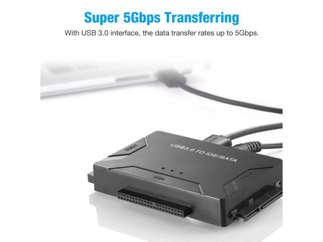 3.0 to IDE SATA Converter USB External Hard Drive Adapter Kit 2.5'/3.5' Cable