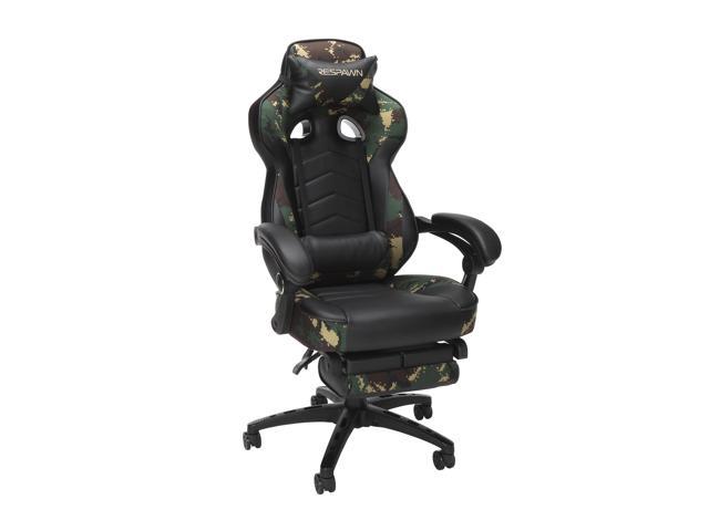 UPC 192767012485 product image for RESPAWN 110 Racing Style Gaming Chair, Reclining Chair with Footrest, in Forest  | upcitemdb.com