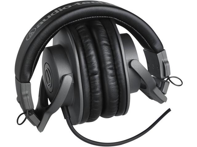 Audio-Technica ATH-M30x Closed-Back Professional Studio Monitor Headphones Matte Grey