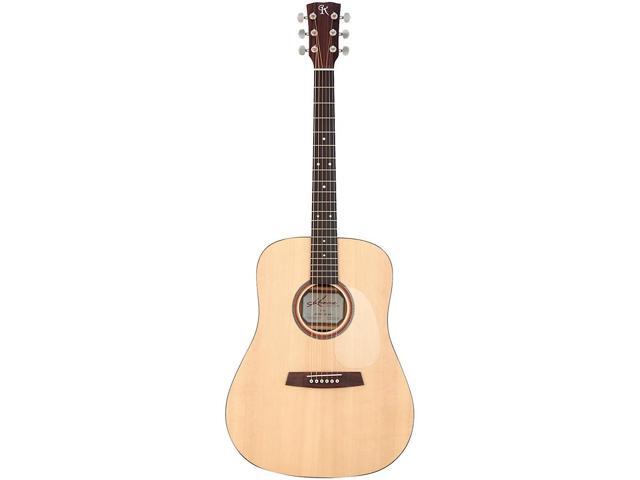 Kremona Steel String Series M10 D-Style Acoustic Guitar with Case, Rosewood Fingerboard